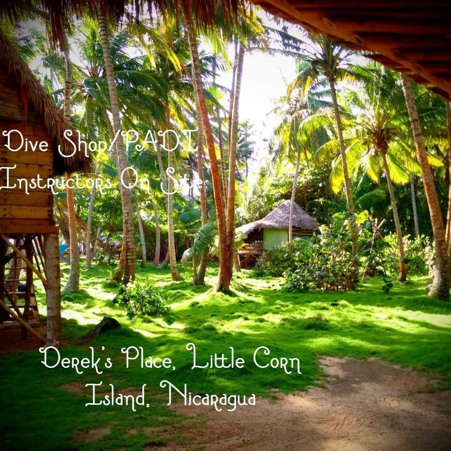Derek'S Place Eco-Lodge 小玉米岛 外观 照片